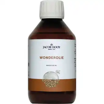 Etos Jacob Hooy Wonderolie 250 ML aanbieding