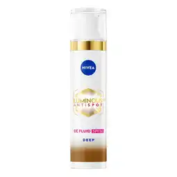Etos NIVEA Cellular Luminous630 CC Fluid SPF30 Dark 40 ML aanbieding