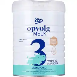 Etos Etos Opvolgmelk Standaard 3 800 gram aanbieding