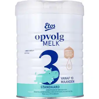 Etos Etos Opvolgmelk Standaard 3 800 gram aanbieding