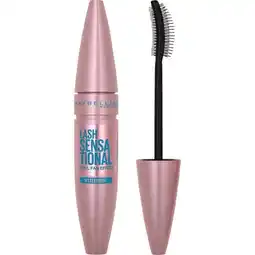 Etos Maybelline New York Lash Sensational Waterproof Mascara Very Black aanbieding