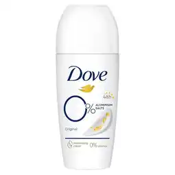 Etos Dove Original 0% Deodorant Roller 50 ML aanbieding