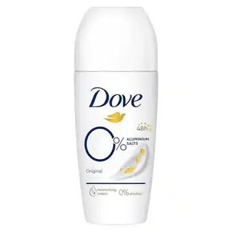 Etos Dove Original 0% Deodorant Roller 50 ML aanbieding