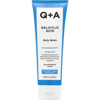 Etos Q+A Salicylic Acid Body Wash 250ML aanbieding