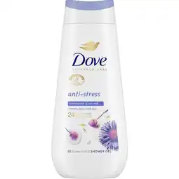 Etos Dove Advanced Care Showergel Anti Stress 225 ML aanbieding