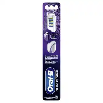 Etos Oral-B Pro 3DWhite Pulsar Batterij-aangedreven Tandenborstel Medium aanbieding