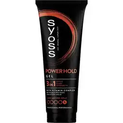 Etos Syoss Power Hold Haargel 250 ML aanbieding