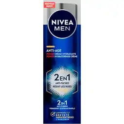 Etos NIVEA MEN 2-in-1 Anti-Age Luminous630 Moisturizer SPF30 50 ML aanbieding
