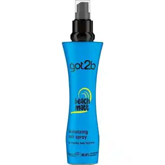 Etos Got2b Beach Matt Texturizing Salt Spray 200 ML aanbieding