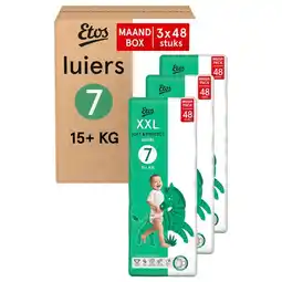 Etos Etos Luiers Maat 7 Maandbox 144st aanbieding