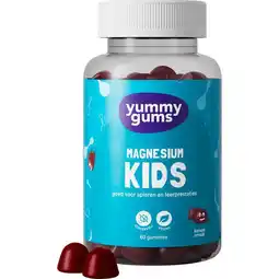 Etos Yummugums Kids Magnesium Suikervrij 60 stuks aanbieding
