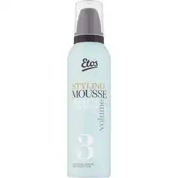 Etos Etos Volume Styling Mousse 200 ML aanbieding
