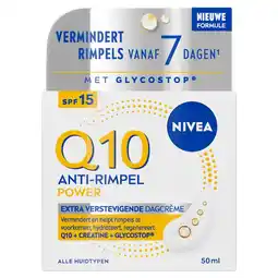 Etos NIVEA Q10 Power Anti-Rimpel Dagcrème SPF15 50 ML aanbieding
