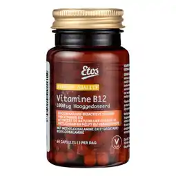 Etos Etos Premium Vitamine B12 1000ug 60 capsules aanbieding
