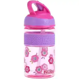 Etos Nûby 2N1 Beker met Harde Tuit uit Tritan Roze 3+ J 360 ML aanbieding