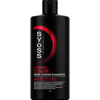 Etos Syoss Intense Color Shampoo 440 ML aanbieding