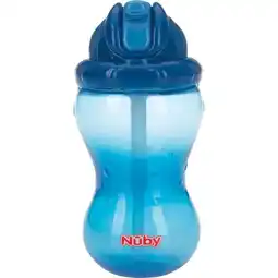 Etos Nûby Flip-It Rietjesbeker Blauw 12+ m 355 ML aanbieding