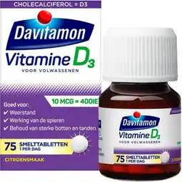 Etos Davitamon Vitamine D Smelttabletten aanbieding