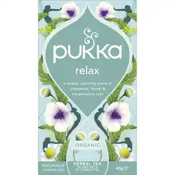 Etos Pukka Relax 20 zakjes aanbieding