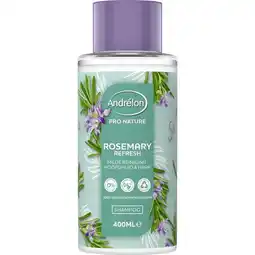 Etos Andrélon Pro Nature Rosemary Refresh Shampoo400 ML aanbieding