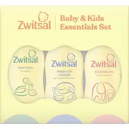 Etos Zwitsal Essentials Geschenkset Baby & Kids 3 x 200 ml aanbieding