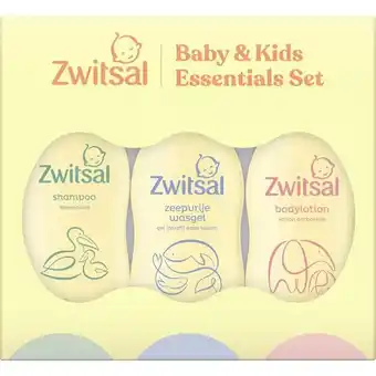 Etos Zwitsal Essentials Geschenkset Baby & Kids 3 x 200 ml aanbieding