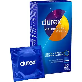 Etos Durex XXL Condooms 12 Stuks aanbieding