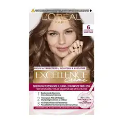 Etos L'Oréal Paris Excellence Crème Verzorgende Crèmekleuring 6 Donkerblond aanbieding