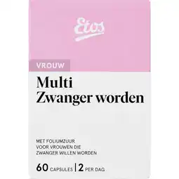Etos Etos Multi Zwanger Worden Capsules 60 stuks aanbieding