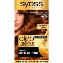 Etos Syoss Oleo Intense 6-76 Warm Koperblond/Cuivre Doré aanbieding