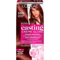 Etos L'Oréal Paris Casting Crème Gloss Haarverf 550 Licht Mahoniebruin aanbieding