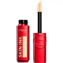 Etos L'Oréal Paris Infaillible Skin Ink Light Warm 100 Foundation en Concealer in 1 aanbieding