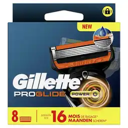 Etos Gillette ProGlide Power Navulmesjes 8 Stuks aanbieding