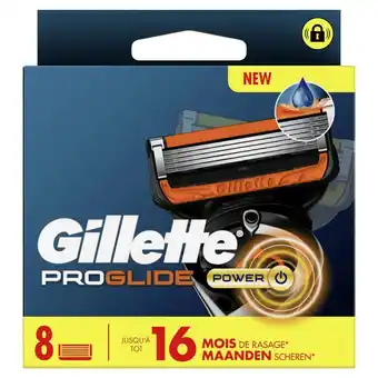 Etos Gillette ProGlide Power Navulmesjes 8 Stuks aanbieding