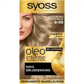 Etos Syoss Oleo Intense 8-05 Beigeblond/Blond Beige aanbieding