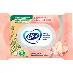 Etos Edet Amandel Vochtig Toiletpapier aanbieding