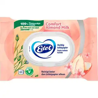 Etos Edet Amandel Vochtig Toiletpapier aanbieding