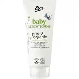 Etos Etos Pure&Organic baby gezichtscreme aanbieding