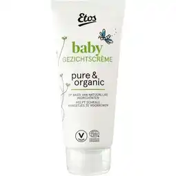 Etos Etos Pure&Organic baby gezichtscreme aanbieding