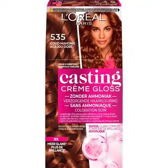 Etos L'Oréal Paris Casting Crème Gloss Haarverf 535 Chocolate Licht goudmahoniebruin aanbieding