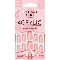 Etos Elegant Touch Acrylic Luscious Lychee 24 stuks aanbieding
