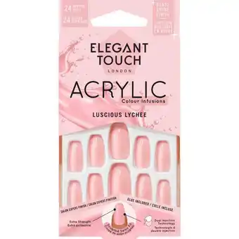 Etos Elegant Touch Acrylic Luscious Lychee 24 stuks aanbieding