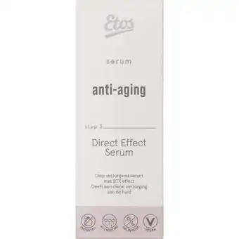 Etos Etos Personalized Skincare BTX Direct Effect Serum 30 ML aanbieding