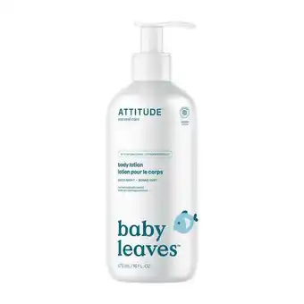 Etos ATTITUDE Baby Leaves Body Lotion Good Night aanbieding