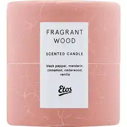 Etos Etos Scented Glass In Sliding Tube Fragrant Wood aanbieding
