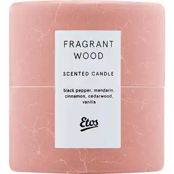 Etos Etos Scented Glass In Sliding Tube Fragrant Wood aanbieding