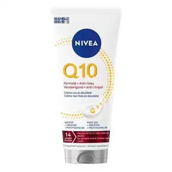 Etos NIVEA Q10 Anti-rimpel Hals & Decolleté Crème 200 ML aanbieding
