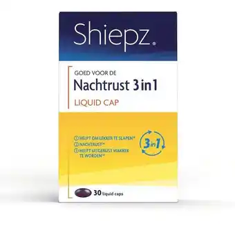 Etos Shiepz Nachtrust 3in1 30 liquid capsules aanbieding