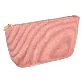 Etos Etos Make-Up Tas Roze Ribcord aanbieding