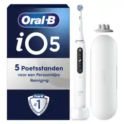 Etos Oral-B iO 5S Wit Elektrische Tandenborstel By Braun aanbieding